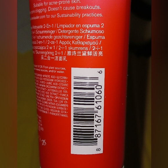 *SEALED* Estee Lauder Nutritious 2-In-1 Foam Cleanser - Picture 8 of 13